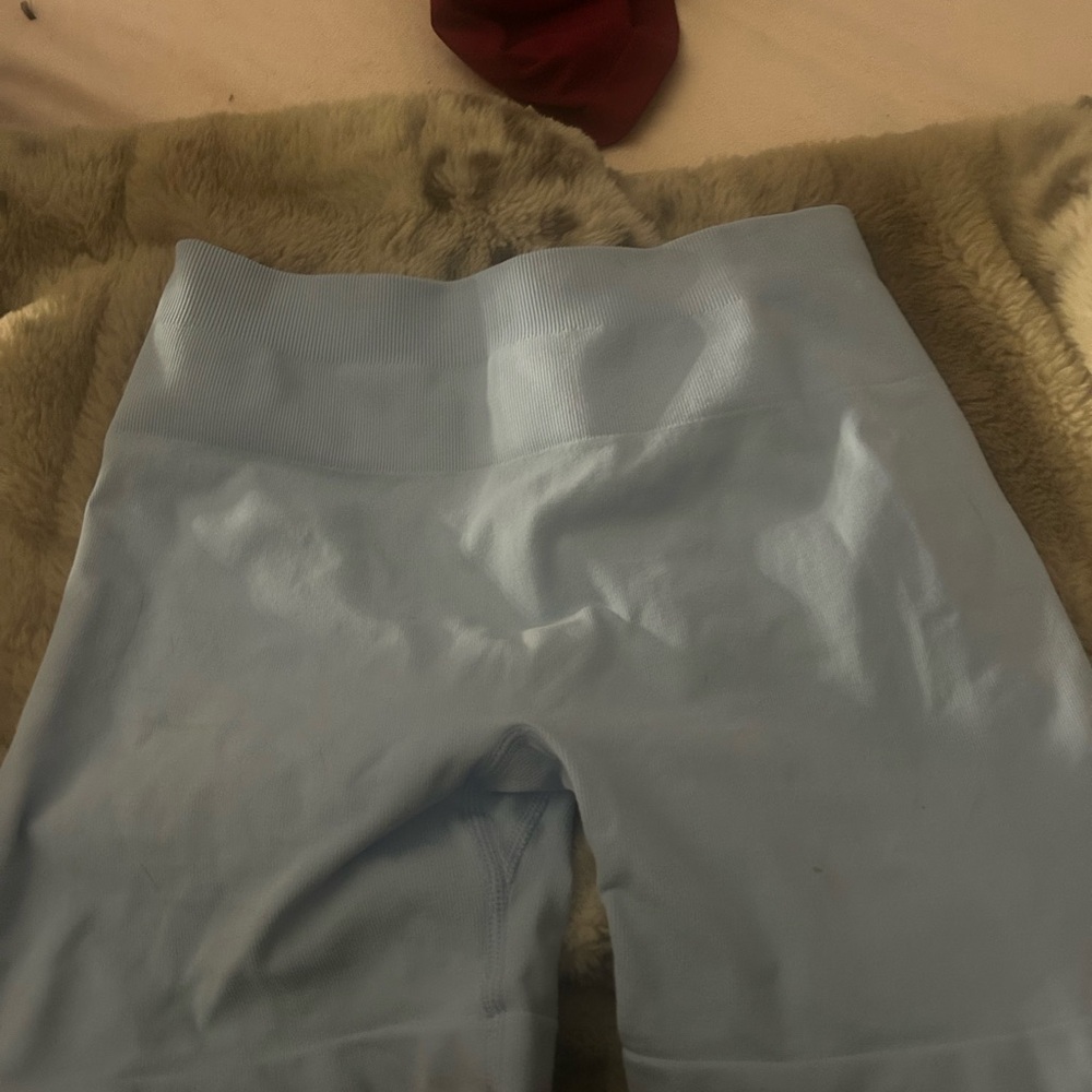 Sky Blue Seamless Women's Leggings